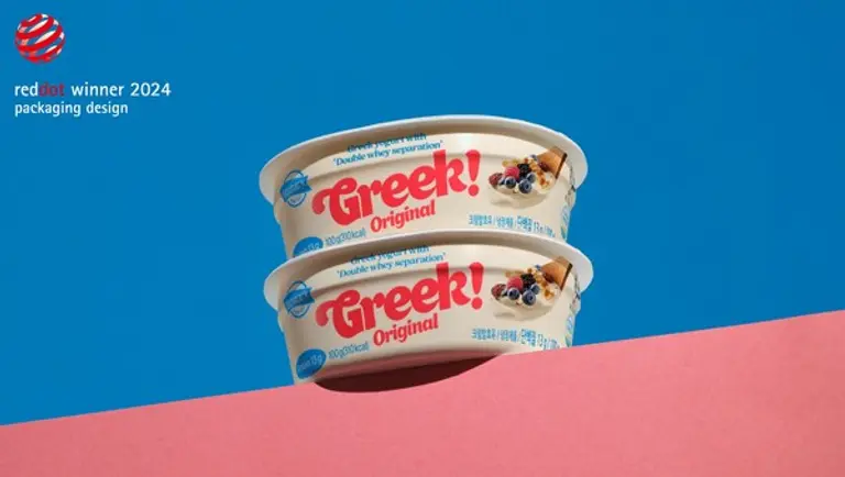 동원F&B ‘덴마크 그릭 오리지널’, 레드닷 디자인 어워드 수상
