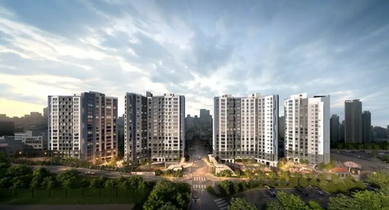 래미안 레벤투스 투시도 (출처. 래미안 홈페이지)