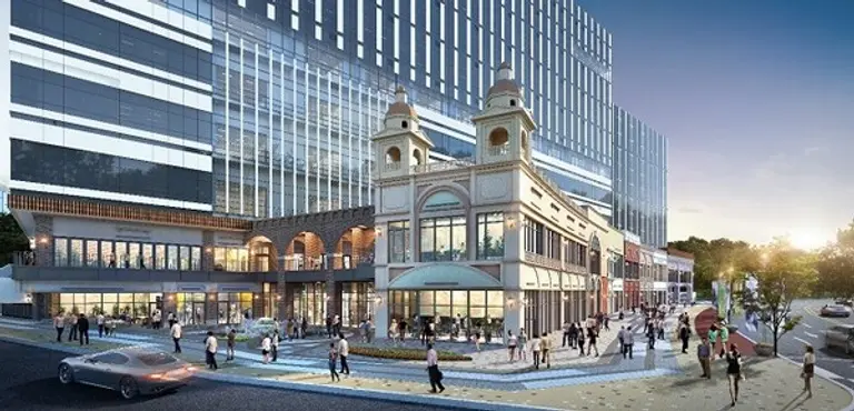 ’현대 테라타워 구리갈매’ 지식산업센터 상업시설 ‘롬스트리트’ 투시도