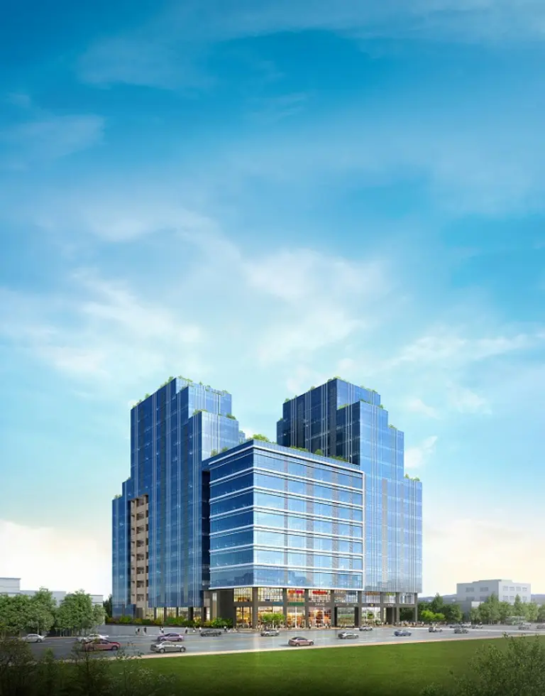 펜타플렉스 부산 주경투시도