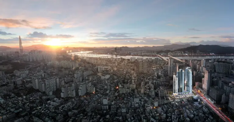 그란츠 리버파크 광역조감도 (사진. DL이앤씨)