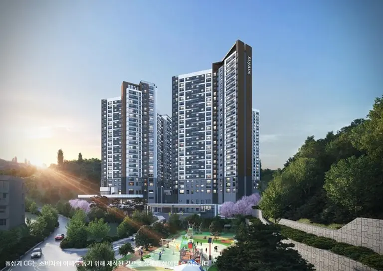 청평 수자인 더퍼스트 투시도 (사진. 한양)