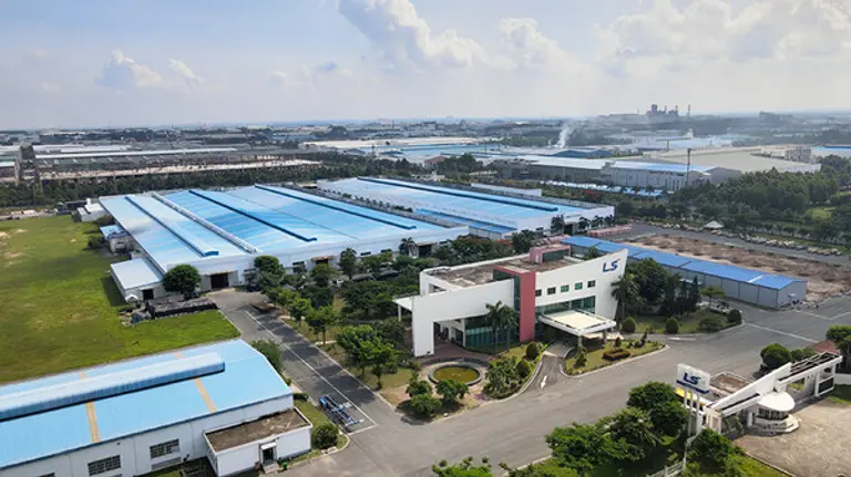 LS에코에너지 베트남 생산법인 전경