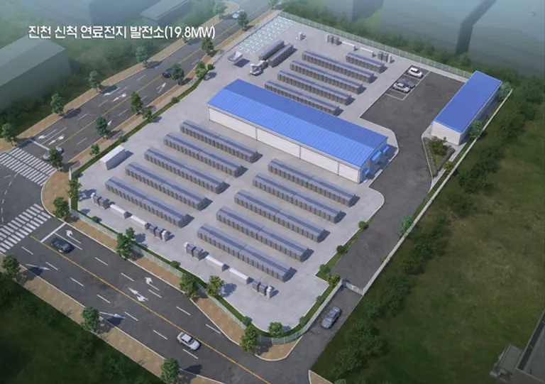 진천 신척 연료전지 발전소 조감도 (사진제공. SK에코플랜트)