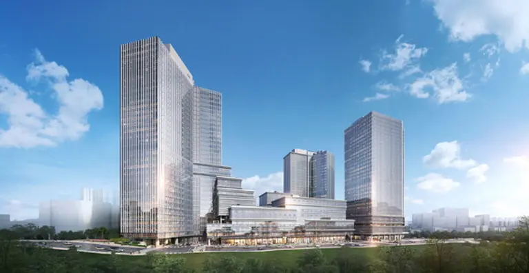  * 이미지 = 신광교 클라우드 시티 투시도