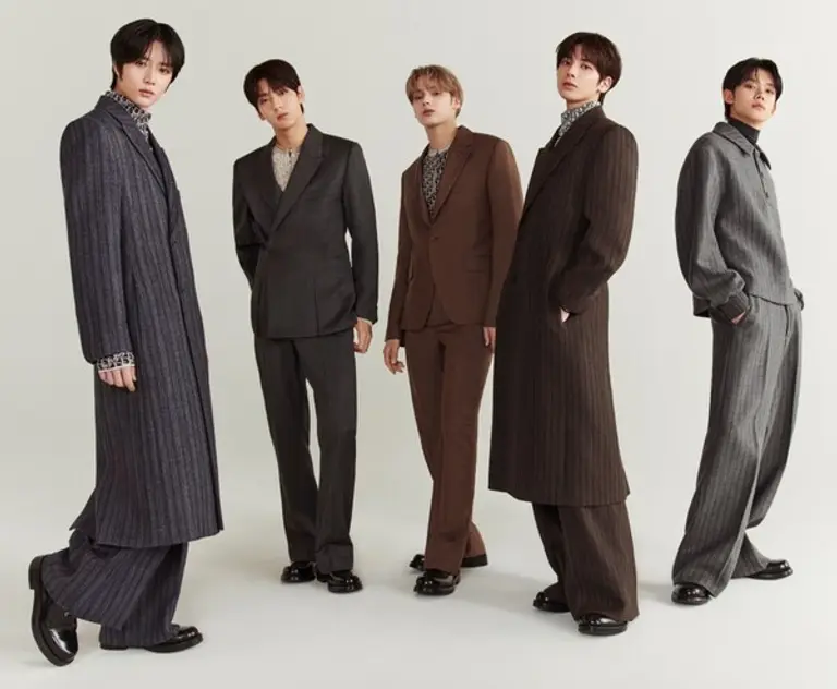 K팝 인기 보이그룹 투모로우바이투게더와 함께한 디올 ‘2024-2025 겨울 남성 컬렉션’ 화보 (사진제공. 디올)