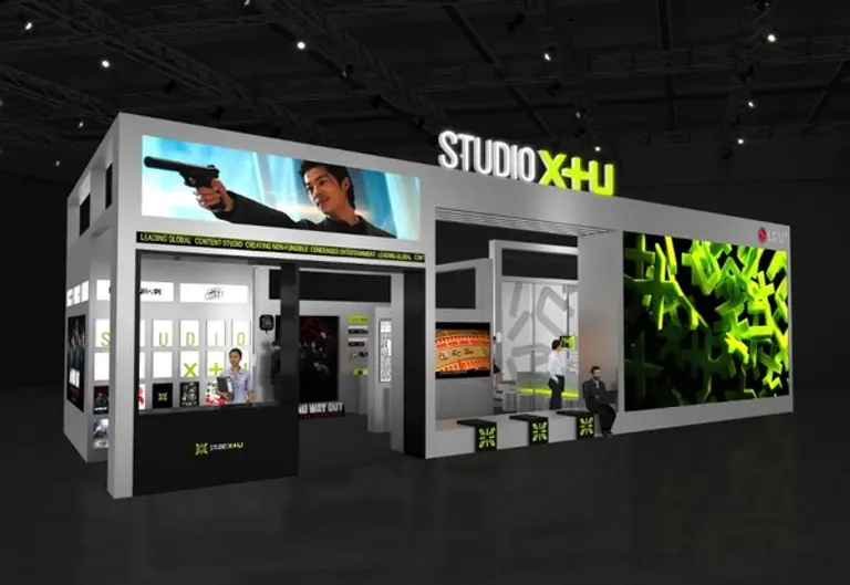 BCWW 2024 현장에 마련된 STUDIO X+U 부스 조감도.