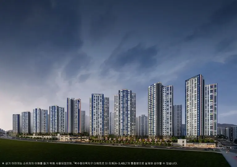 북수원이목지구 디에트르 더 리체 투시도 (사진제공. 대방건설)