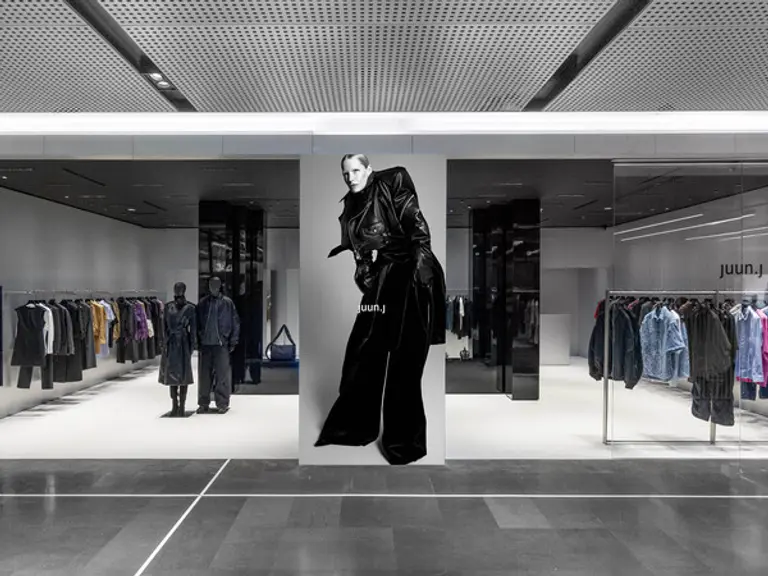 삼성물산 준지가 중국 최초의 단독 매장으로 선보인 REEL 백화점 상해점 (사진출처. 삼성물산) 