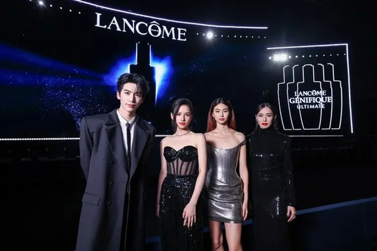 왼쪽부터 장링허, 장징이, 정호연, 토다 에리카. [이미지 제공: 랑콤]