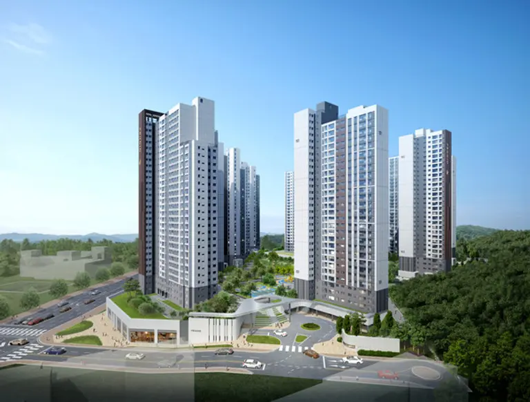 양주역 푸르지오 센터파크 투시도 (사진제공=대우건설)