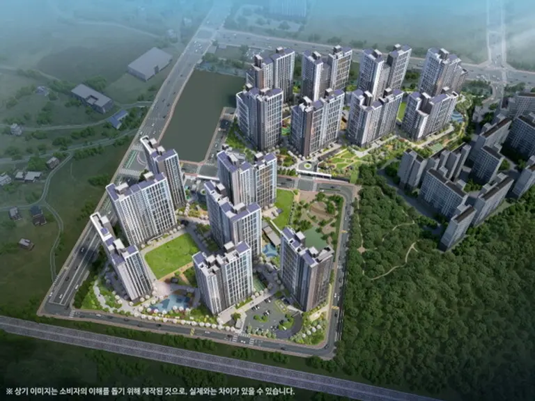 힐스테이트 이천역 조감도