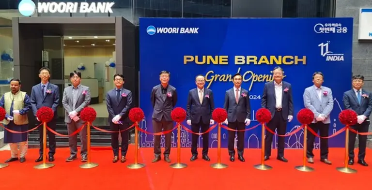 우리은행 인도 푸네 지점 개점식 [출처: 우리은행]