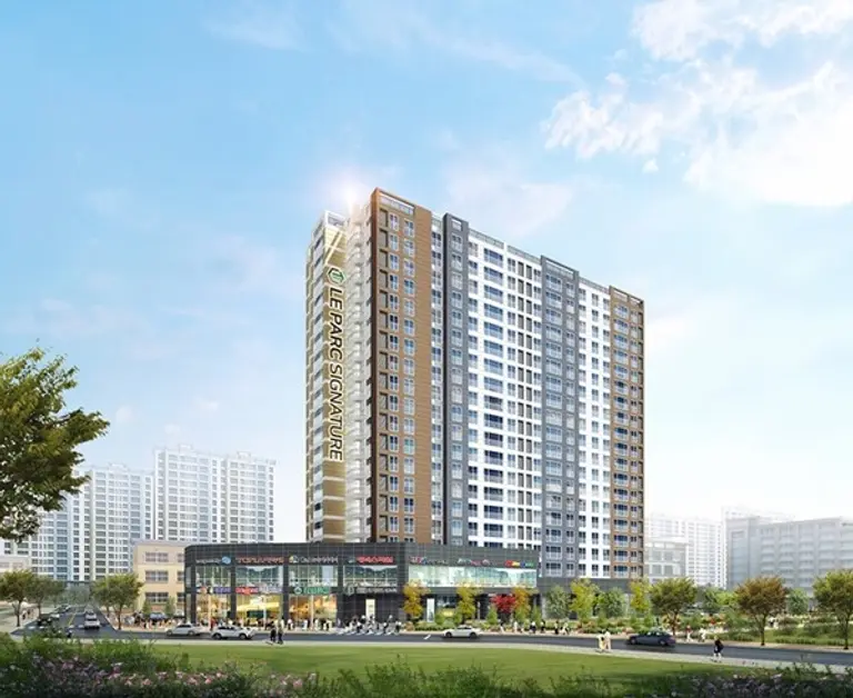 목포 하당 르파르크시그니처 투시도