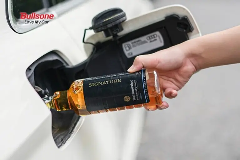 : 불스원샷 시그니처 주입 참고사진