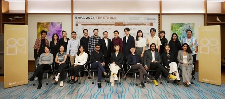 9월 22일(일) 부산 펠릭스호텔에서 개최된 2024 CHANEL X BIFF 아시아영화아카데미 입학식 펠로우 단체컷