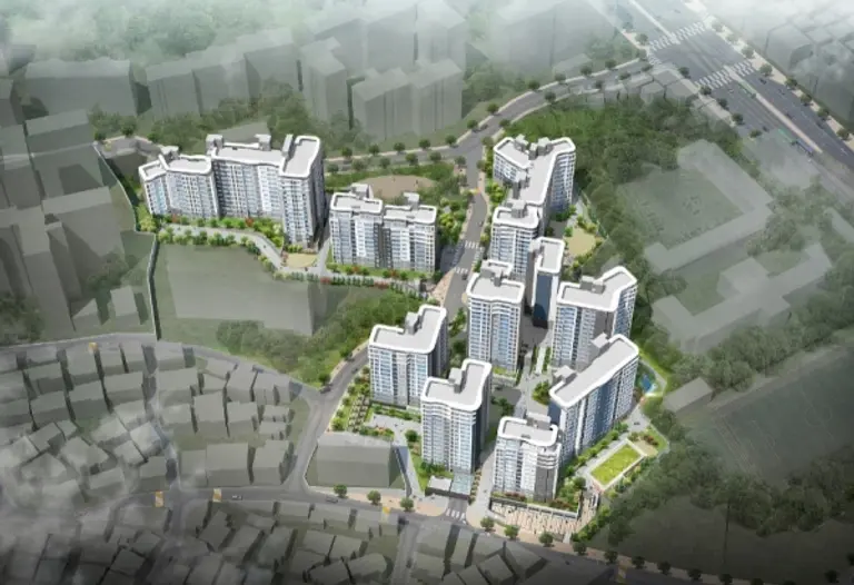 이수푸르지오 더프레티움 조감도 (사진=대우건설)