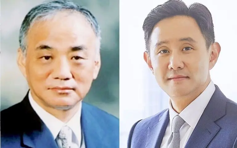 장형진 영풍 고문(좌)과 최윤범 고려아연 회장(우)