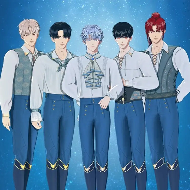 인기웹툰 출신 캐릭터로 구성된 버츄얼 아이돌 스페이즈 (사진제공=오르트 엔터테인먼트)