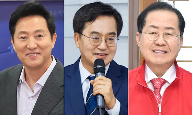  * 오세훈 서울시장, 김동연 경기지사, 홍준표 대구시장은 현직 지자체장으로 차기 대선을 노리는 잠룡 3인방으로 불리고 있다. 