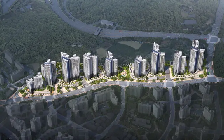 덕소역 라온프라이빗 리버포레 조감도 (사진제공=라온건설)