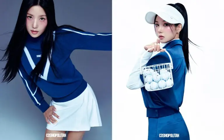 권은비와 함께한 와이드앵글 2024 FW 화보 (사진제공=와이드앵글)