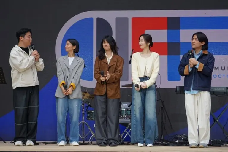 지난 3일 메가박스 부산극장에서 열린 단편영화 