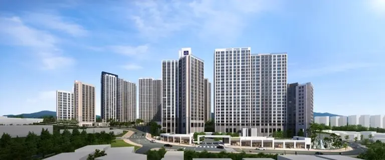 파주 문산역 3차 동문 디 이스트 센트럴 투시도 (사진제공=동문건설)