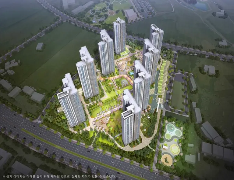 성성자이 레이크파크 조감도 (사진제공=GS건설)