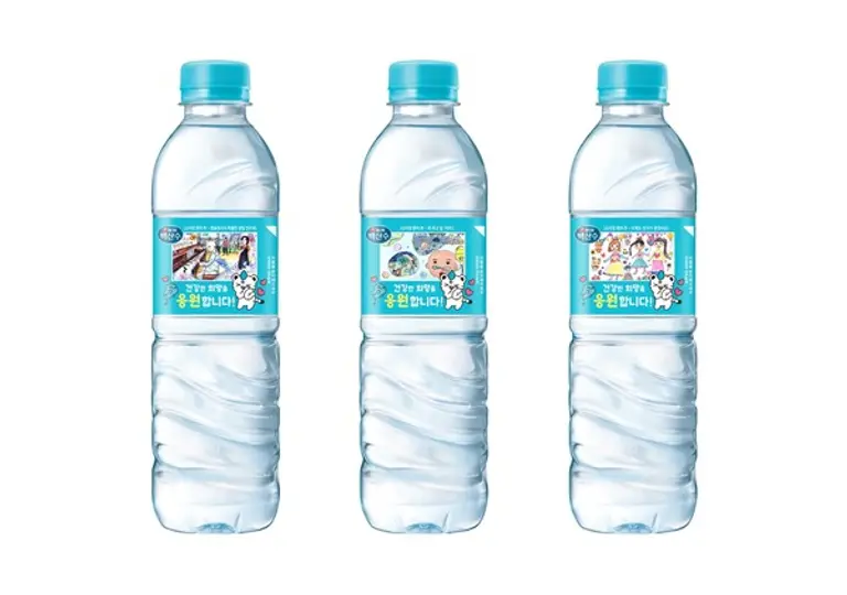 농심, 백혈병소아암 환아에 기부하는 백산수 한정판 출시