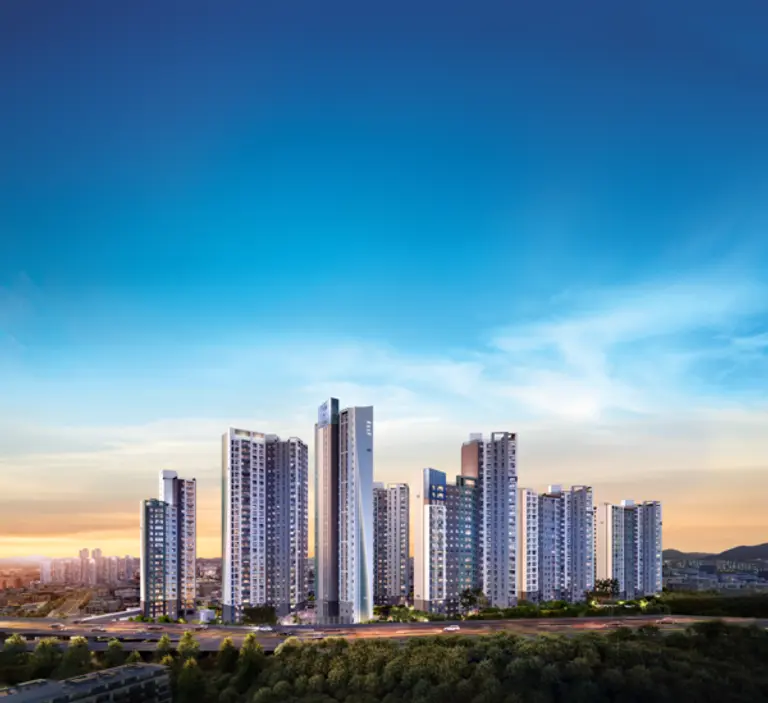 둔산 엘리프 더센트럴 투시도 (사진제공=계룡건설)