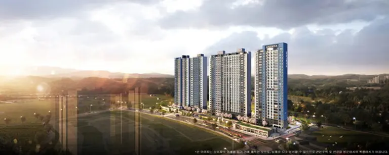 강릉 아테라 투시도 (사진제공=금호건설)