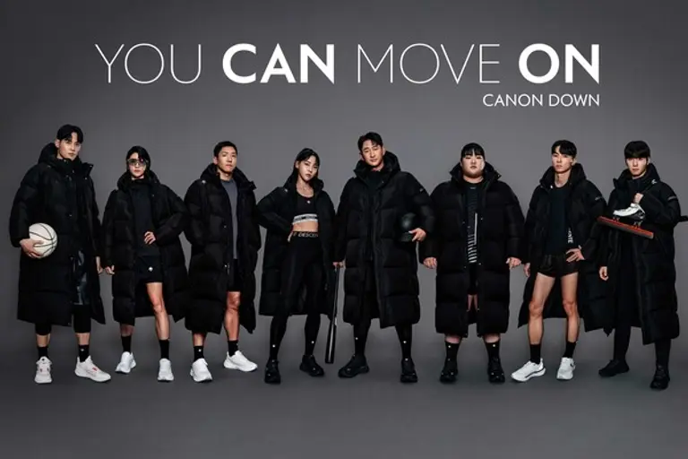 데상트가 스포츠스타 8일과 ‘YOU CAN MOVE ON’ 캠페인을 전개한다. (사진제공=데상트코리아)