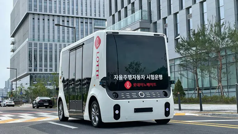롯데이노베이트 자율주행셔틀