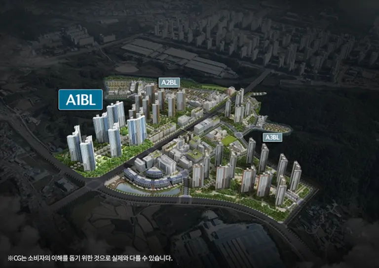 아산탕정자이 퍼스트시티(A1블록) 조감도 (사진제공=GS건설)