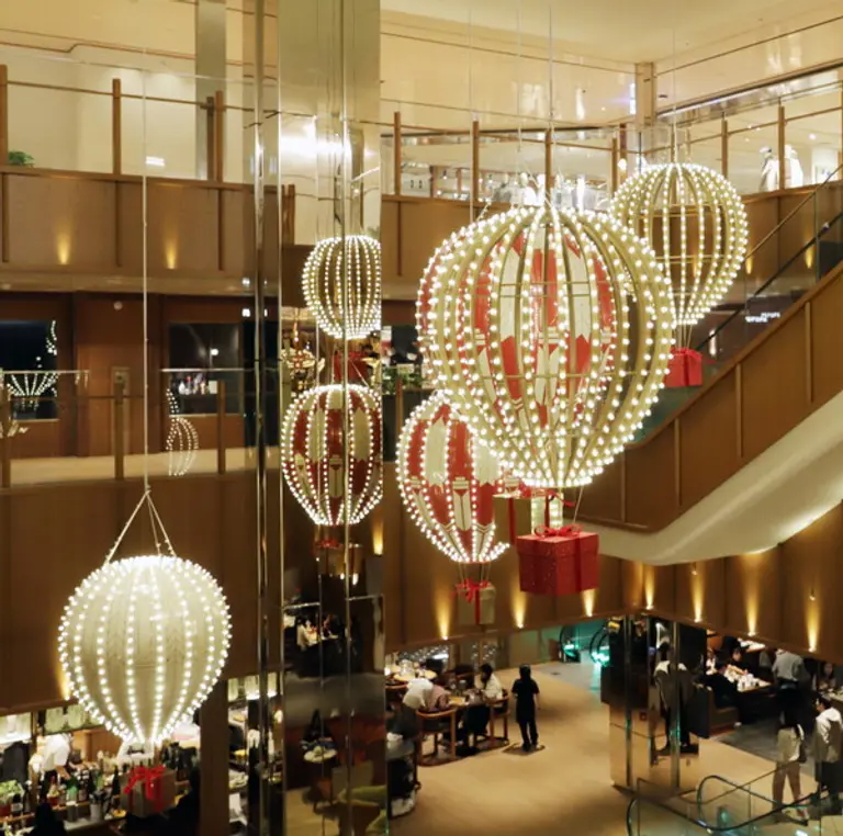 신세계백화점 강남점 하우스오브에 설치된 크리스마스 장식 (사진제공=신세계백화점)