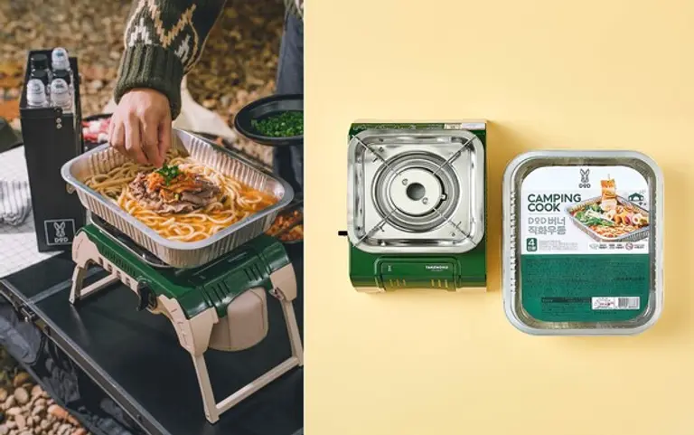 디오디와 GS25와 협업해 출시한 한정판 ‘크레이지 캠핑 팩’ (사진제공=하이라이트브랜즈)