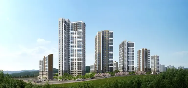 울산 ‘다운2지구 우미린 어반파크’ 투시도 (사진제공=우미건설)