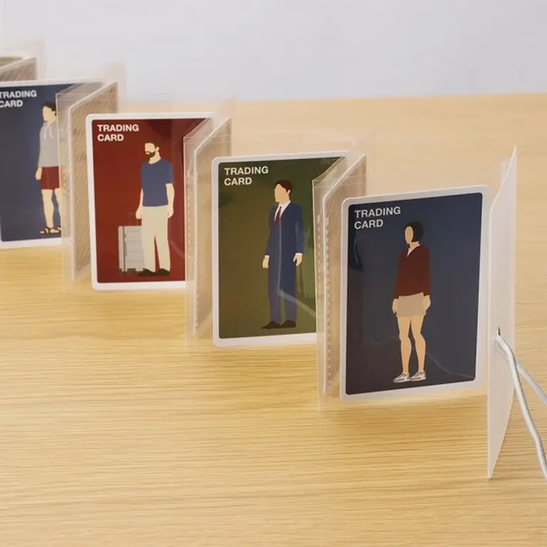 펼쳐서 자립 가능한 카드 파일 (사진제공=무인양품)