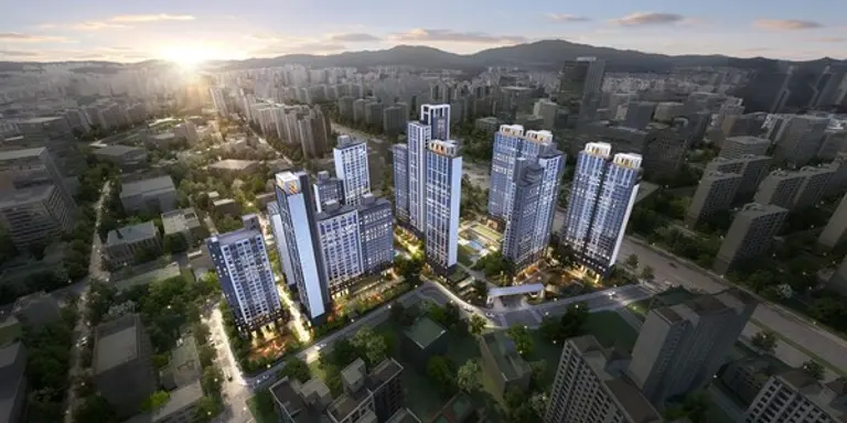 아크로 베스티뉴 조감도 (사진=DL이앤씨)