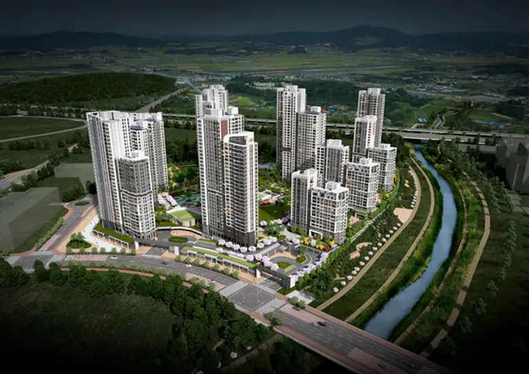 힐스테이트 도안리버파크 2차 조감도 (사진제공=현대건설)