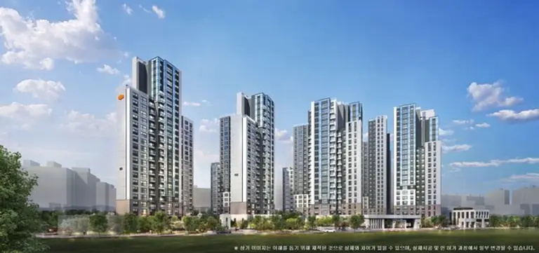 e편한세상 당산 리버파크 투시도 (사진제공=DL이앤씨)