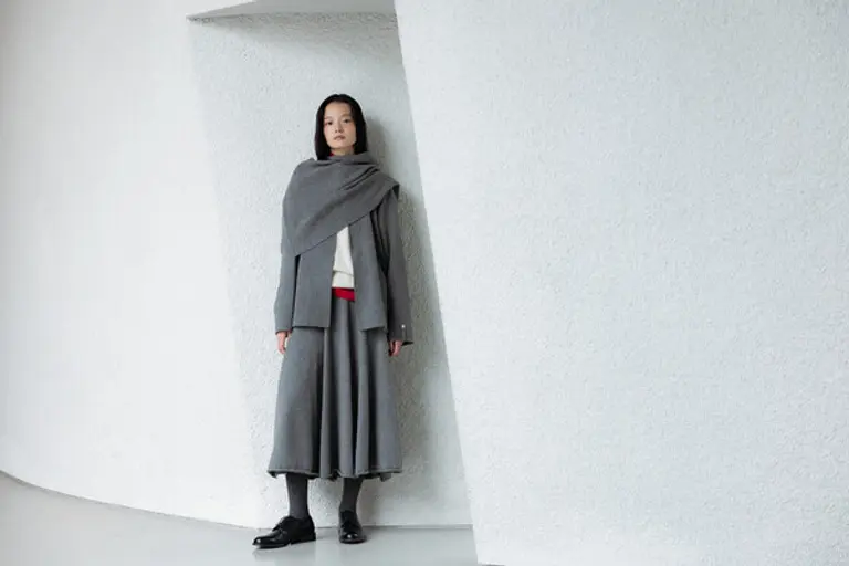 캐시미어 스카프 재킷 (사진제공=르캐시미어)