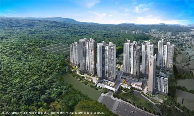 덕계역 한신더휴 포레스트 조감도 (사진제공=한신공영)