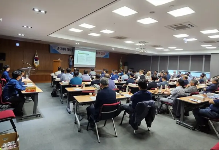 계룡건설 협력업체 간담회 사진 (사진제공=계룡건설)