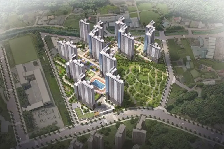 양주 벽산블루밍 더 포레 조감도