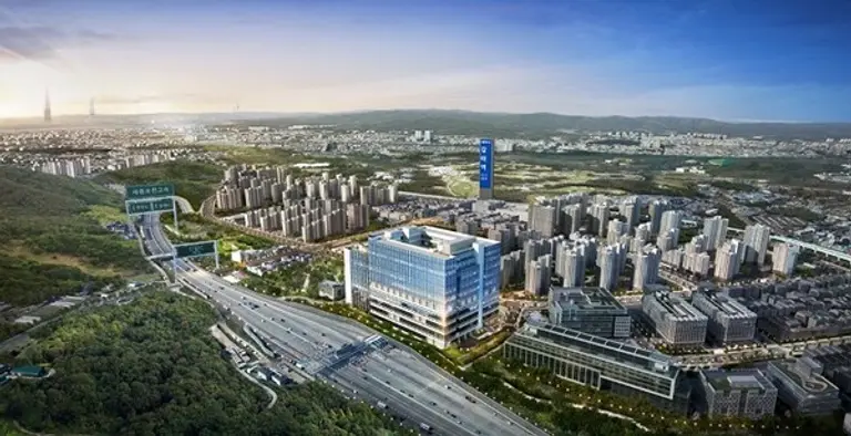 ’현대 테라타워 구리갈매’ 지식산업센터 광역 조감도