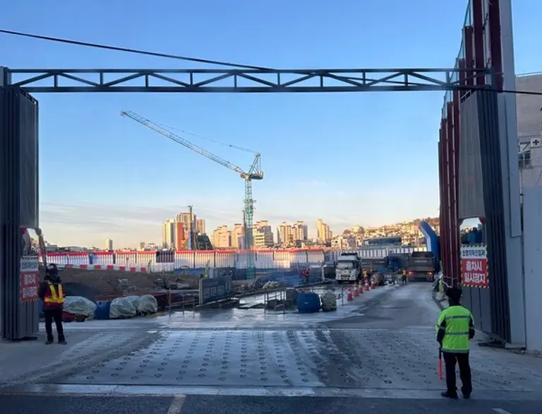 동작구 아파트 건설현장