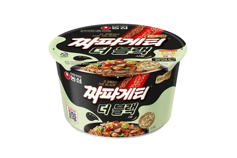 농심, 짜파게티 더블랙 사발 출시
