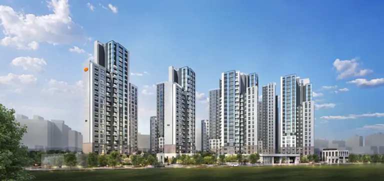 e편한세상 당산 리버파크 투시도 (사진=DL이앤씨)